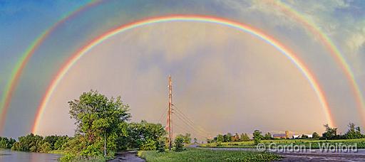 Sunset Rainbow_01029,31.jpg - Photographed near Smiths Falls, Ontario, Canada.